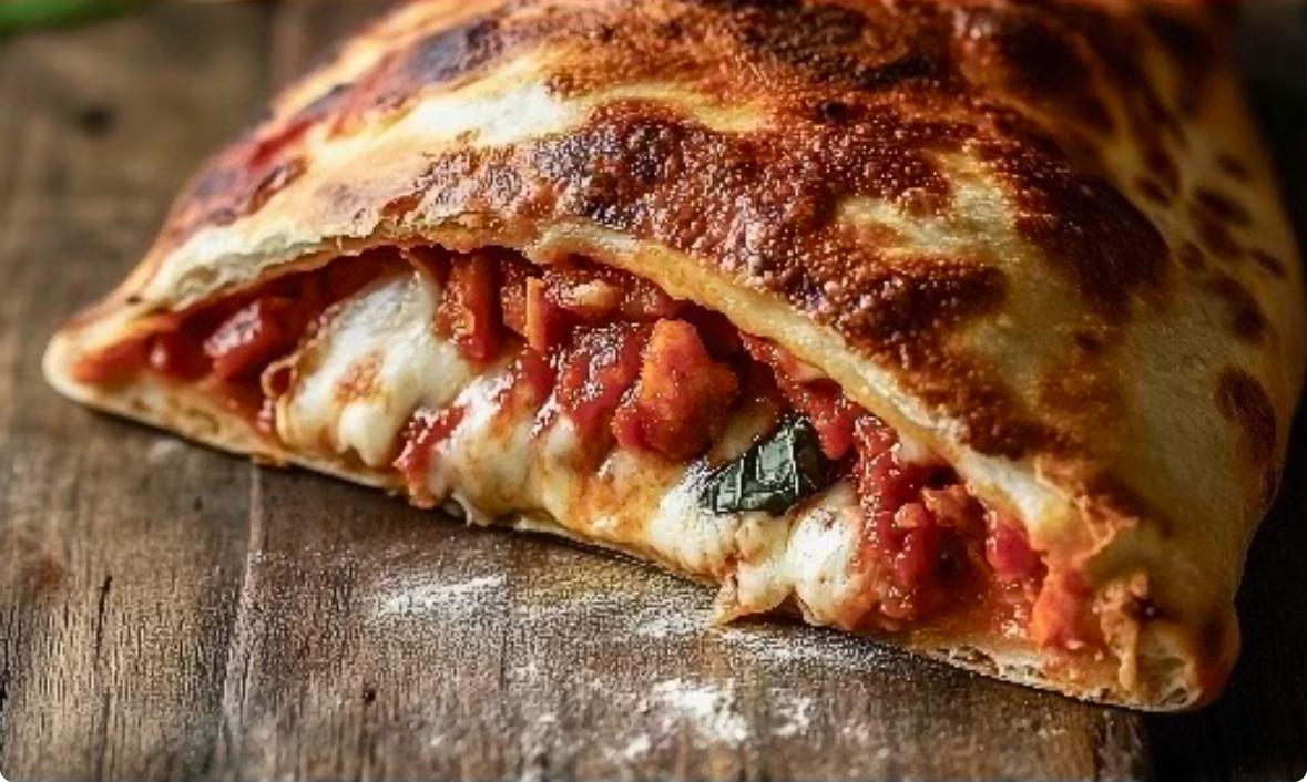 Tandoori Chicken Calzone